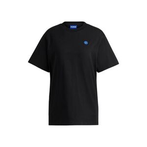 HUGO Cotton-jersey T-shirt with logo badge