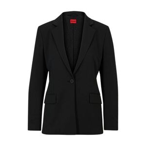 HUGO Regular-fit jacket with notch lapels