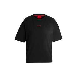 HUGO Relaxed-fit T-shirt with silicone-printed logo