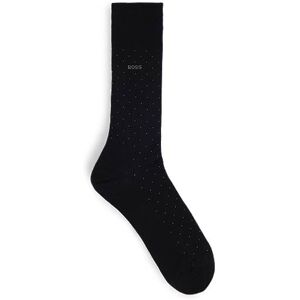 Boss Regular-length socks in a mercerised-cotton blend