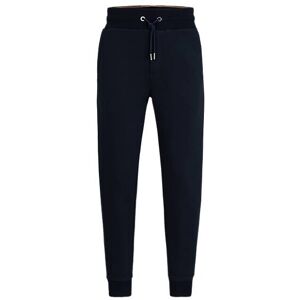 Boss Regular-fit tracksuit bottoms in mixed materials