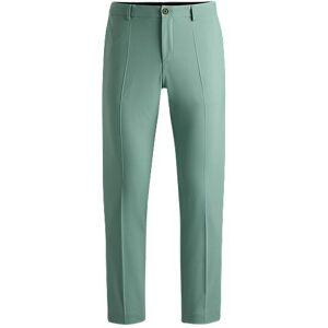 Boss Slim-fit trousers in a performance-stretch wool blend