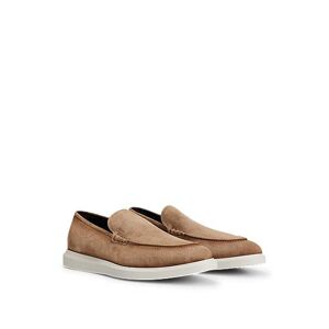 Boss Suede loafers with lightweight outsole