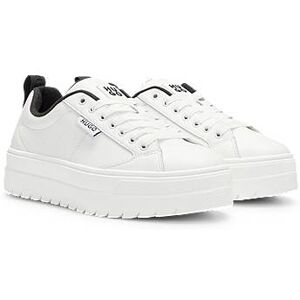 HUGO Platform trainers with bonded leather