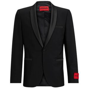 HUGO Extra-slim-fit jacket in a stretch-wool blend