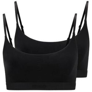 HUGO Two-pack of bralettes in stretch modal