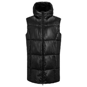 HUGO Water-repellent puffer gilet with logo patch
