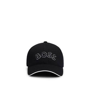 Boss Logo-embroidered cap in woven piqué