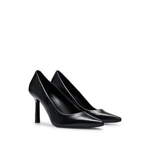 HUGO Pointed-toe pumps in nappa leather