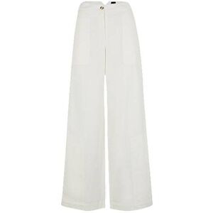 Boss Regular-fit trousers in cotton-blend twill