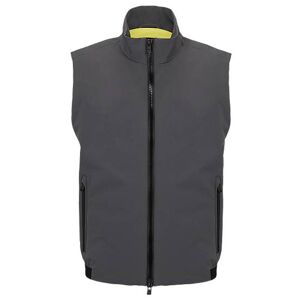 Boss Regular-fit gilet in water-repellent performance-stretch fabric
