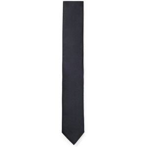 HUGO Tie in pure-silk twill