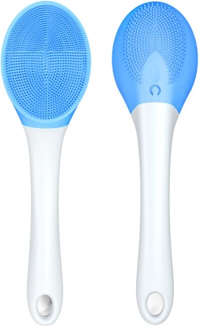 Tarvike USB silikoni kylpyharja pitkällä kahvalla (Sininen) Tarvike USB silikoni kylpyharja pitkällä kahvalla (Sininen)