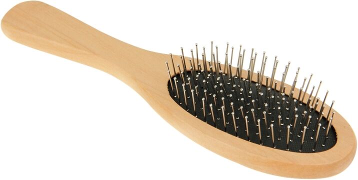 Tarvike Puinen, hierova hiusharja (Musta) Tarvike Puinen, hierova hiusharja (Musta)