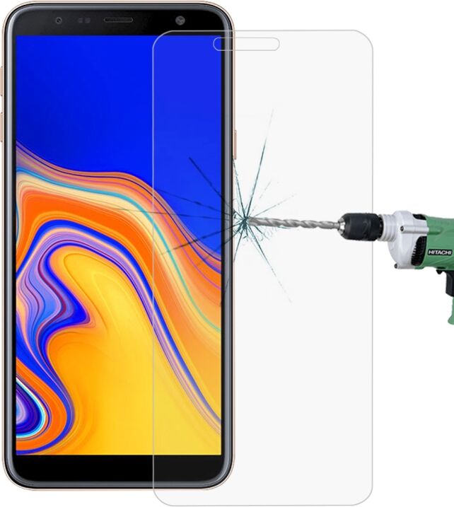 Tarvike Samsung Galaxy J4+ / J6+ näytön suojalasi Tarvike Samsung Galaxy J4+ / J6+ näytön suojalasi