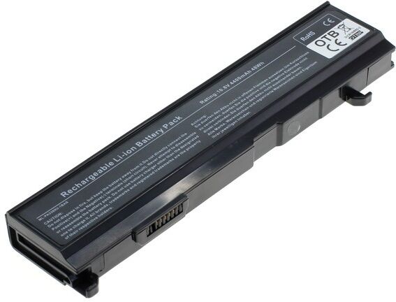 Tarvike Toshiba Satellite A80, A100, M40, Tecra A3 yhteensopiva akku, 4400 mAh Tarvike Toshiba Satellite A80, A100, M40, Tecra A3 yhteensopiva akku, 4400 mAh