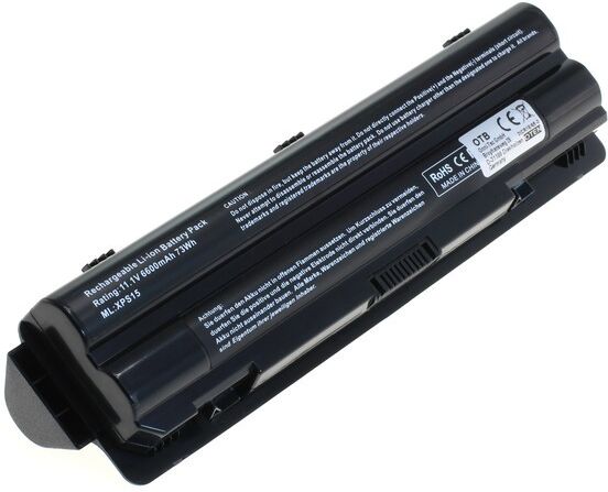 Tarvike Dell Studio XPS 14 / XPS 15 / XPS 17 yhteensopiva akku, 6600 mAh Tarvike Dell Studio XPS 14 / XPS 15 / XPS 17 yhteensopiva akku, 6600 mAh