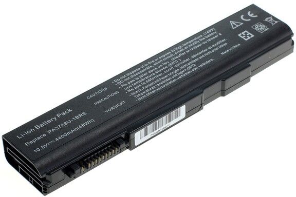 Tarvike Toshiba Satellite Pro S500, Tecra A11 yhteensopiva akku, 4400 mAh