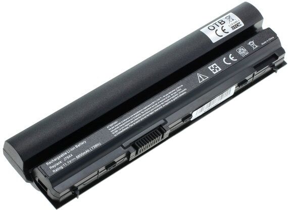 Tarvike Dell Latitude E6120 / E6220 / E6230 / E6320 yhteensopiva akku, 6600 mAh