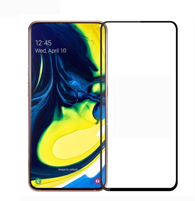 Tarvike Samsung Galaxy A80 / A90 näytönsuojalasi (musta) Tarvike Samsung Galaxy A80 / A90 näytönsuojalasi (musta)