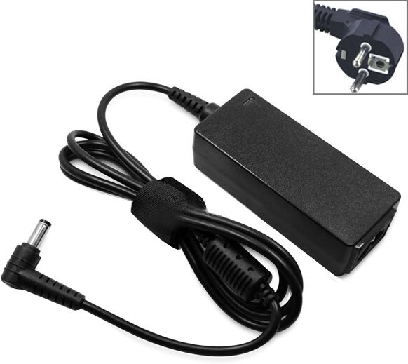 Lenovo EU Plug AC Adapter 20V 2A 40W for Lenovo Notebook, Output Tips: 5.5x2.5mm