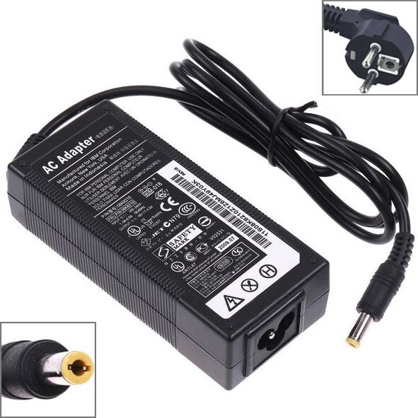 Lenovo AC Adapter -virtalähde 19V 4.74A 90W Lenovo-kannettaville, liitin: 5.5 X 2.5mm Lenovo AC Adapter -virtalähde 19V 4.74A 90W Lenovo-kannettaville, liitin: 5.5 X 2.5mm