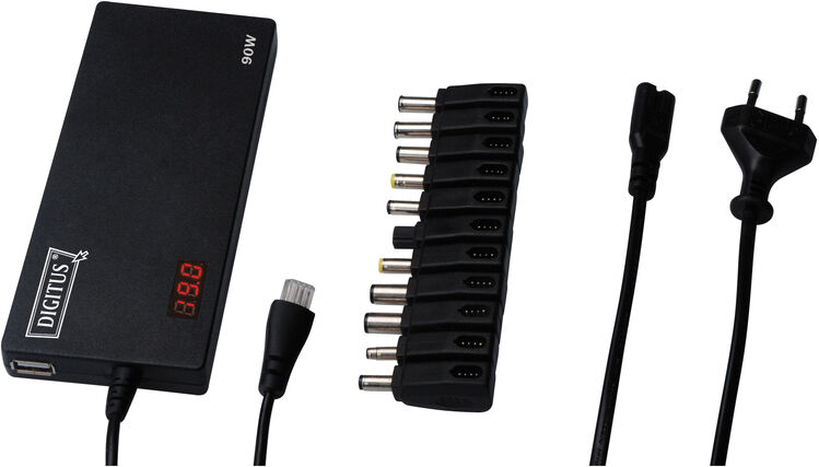 Digitus yleislaturi kannettavaan, 90W Digitus yleislaturi kannettavaan, 90W