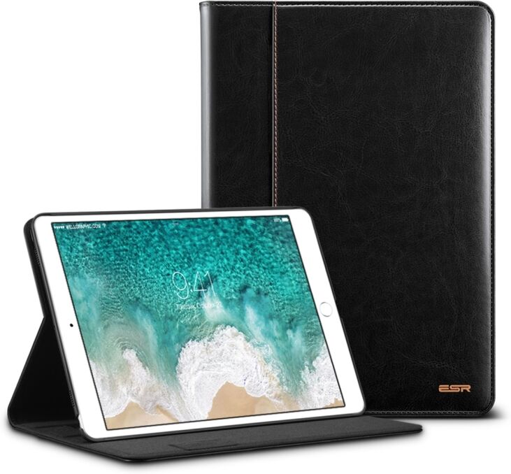 Tarvike iPad Pro 10.5 tuumaa nahkakotelo (musta) Tarvike iPad Pro 10.5 tuumaa nahkakotelo (musta)