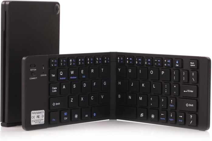 Tarvike Langaton Bluetooth v 3.0 taitettava näppäimistö (Musta) Tarvike Langaton Bluetooth v 3.0 taitettava näppäimistö (Musta)