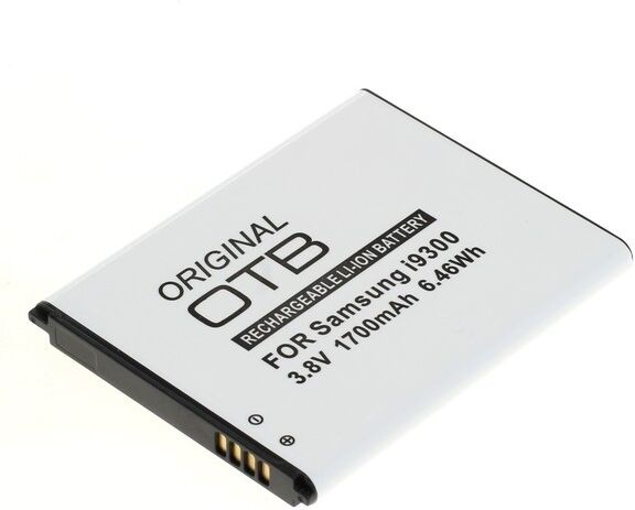 Tarvike Samsung Galaxy S3 yhteensopiva akku, 1700 mAh Tarvike Samsung Galaxy S3 yhteensopiva akku, 1700 mAh