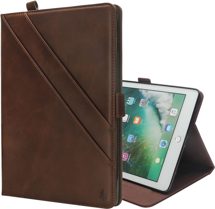 Tarvike iPad Pro 10.5 tuumaa nahkainen suojakotelo (tummanruskea) Tarvike iPad Pro 10.5 tuumaa nahkainen suojakotelo (tummanruskea)