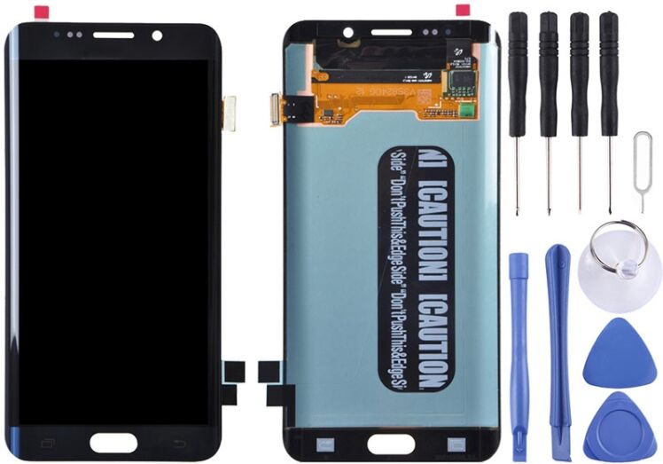 Tarvike Galaxy S6 Edge Plus alkuperäinen LCD-näyttö ja kosketusnäyttö (Sininen) Tarvike Galaxy S6 Edge Plus alkuperäinen LCD-näyttö ja kosketusnäyttö (Sininen)