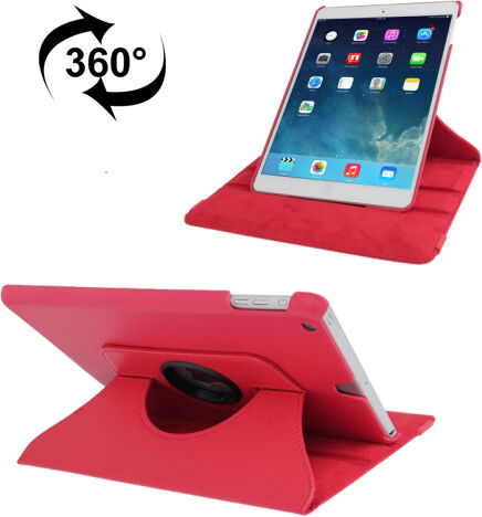 Tarvike iPad Air -360 astetta kääntyvä suojakotelo (punainen) Tarvike iPad Air -360 astetta kääntyvä suojakotelo (punainen)