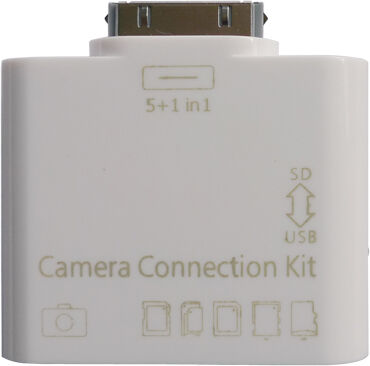 Tarvike 6 in 1 Kameraliitäntäpaketti iPad 3 /iPad 2 / iPad