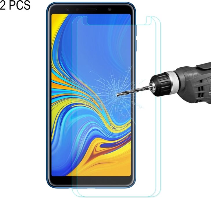 Tarvike Samsung Galaxy A7 (2018) näytön suojalasi, 0.26 mm, 2 kpl