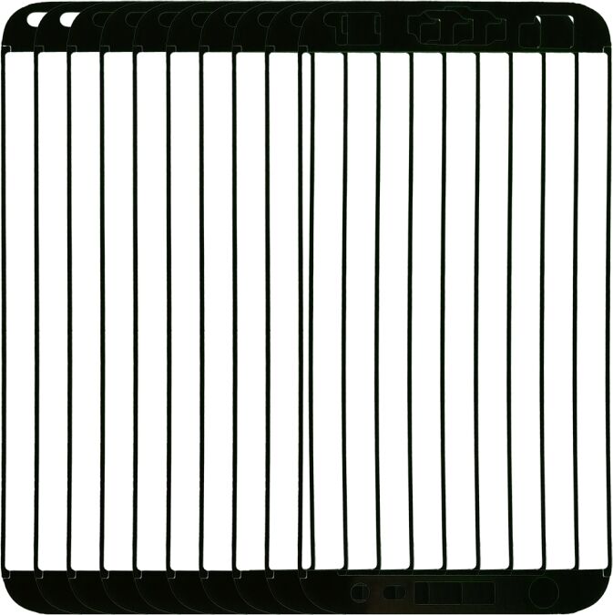 Tarvike Front Housing Adhesive for Galaxy J3 (2017), J3 Pro (2017), J330F/DS, J330G/DS, 10 PCS Tarvike Front Housing Adhesive for Galaxy J3 (2017), J3 Pro (2017), J330F/DS, J330G/DS, 10 PCS