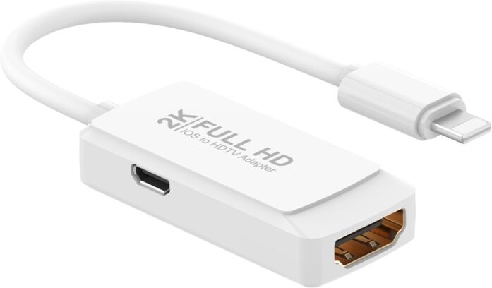 Tarvike 8-napainen HDMI-naaras 2K FULL HD-sovitinkaapeli (Valkoinen) Tarvike 8-napainen HDMI-naaras 2K FULL HD-sovitinkaapeli (Valkoinen)