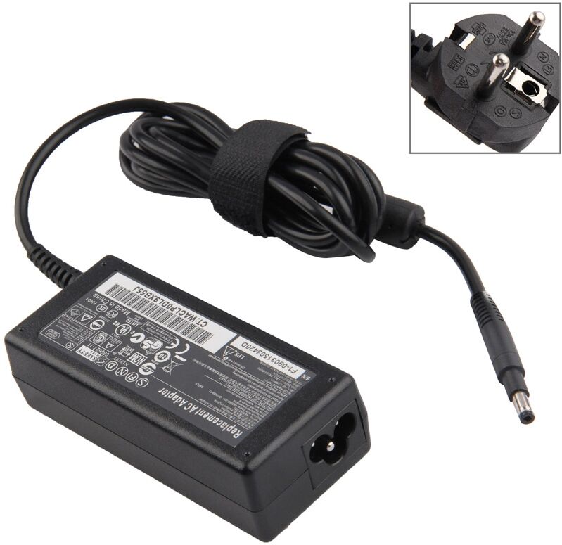 HP AC Adapter 18.5V 3.5A 65W for HP Notebook, Output Tips: 4.8 x 1.7mm HP AC Adapter 18.5V 3.5A 65W for HP Notebook, Output Tips: 4.8 x 1.7mm