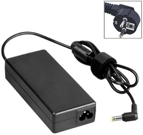 HP EU Plug AC Adapter 19V 4.74A 90W for HP COMPAQ Notebook, Output Tips: 5.5 x 2.5mm HP EU Plug AC Adapter 19V 4.74A 90W for HP COMPAQ Notebook, Output Tips: 5.5 x 2.5mm