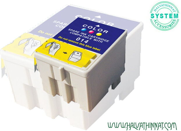 Tarvike Mustepatruuna E-14, 3 väriä, 36ml Tarvike Mustepatruuna E-14, 3 väriä, 36ml