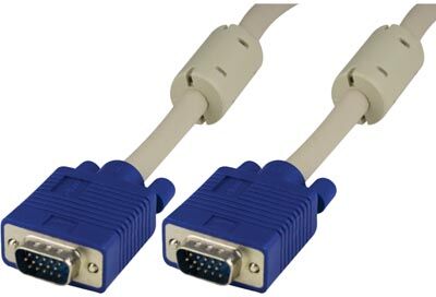 VGA kaksoissuojattu monitorikaapeli RGB HD15 u-u 10m VGA kaksoissuojattu monitorikaapeli RGB HD15 u-u 10m