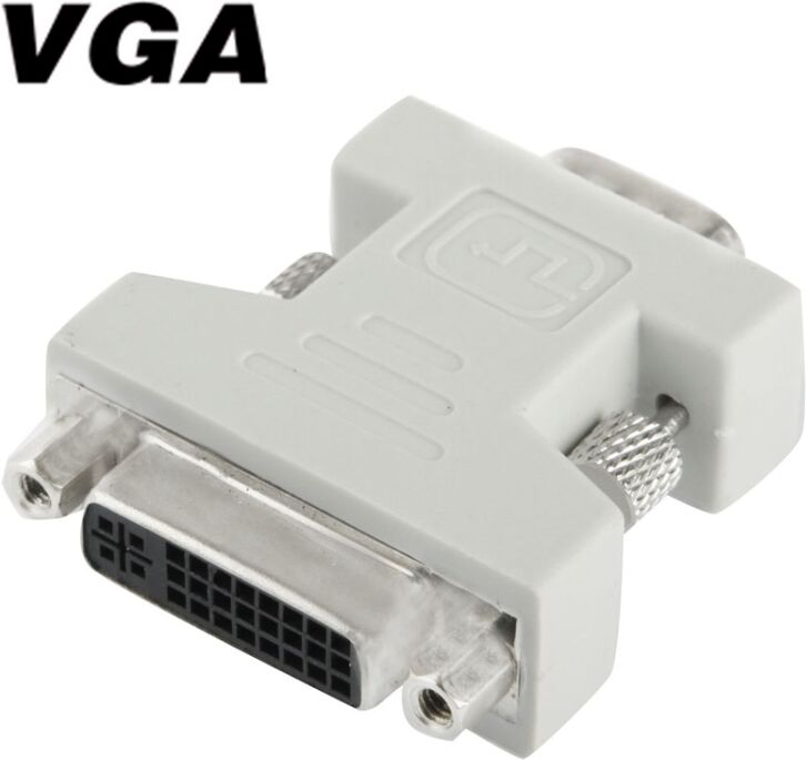 DVI naaras - VGA uros -adapteri DVI naaras - VGA uros -adapteri