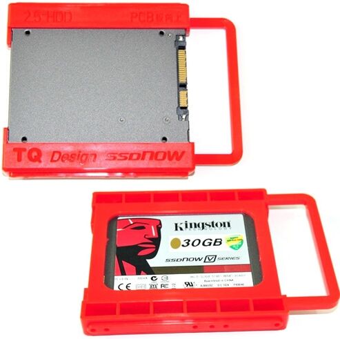 Kiinnityskulmat 2,5 tuuman kovalevyyn 3,5 tuuman paikkaan Kiinnityskulmat 2,5 tuuman kovalevyyn 3,5 tuuman paikkaan