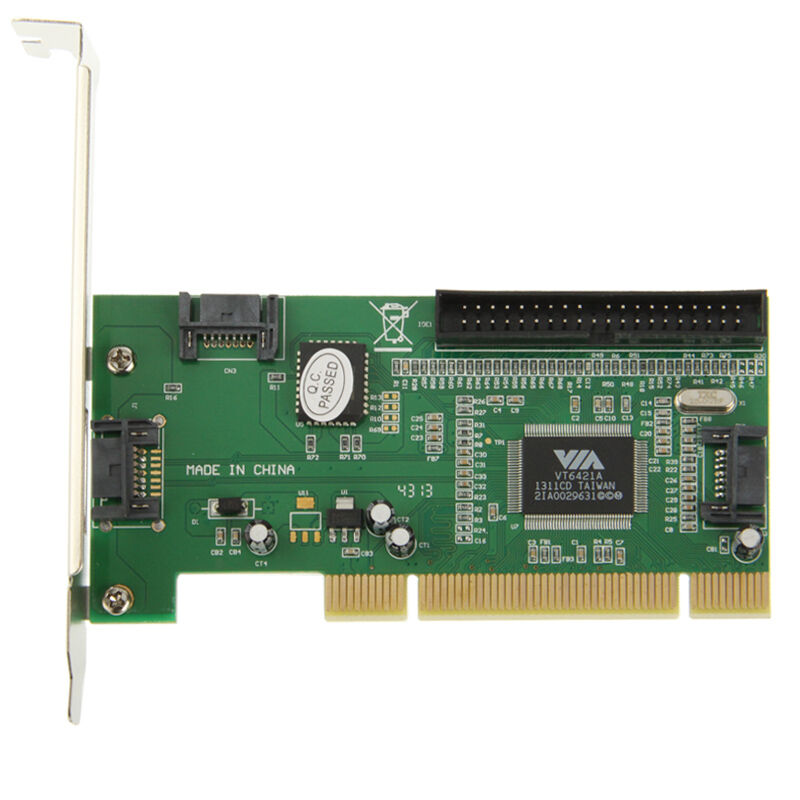 IDE / SATA (Serial-ATA) -ohjainkortti PCI-väylään IDE / SATA (Serial-ATA) -ohjainkortti PCI-väylään