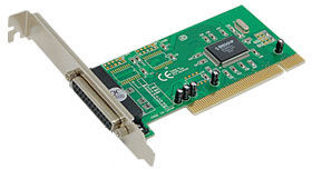 PCI-kortti, rinnakkaisportti, 1 x DB25 naarasliitos PCI-kortti, rinnakkaisportti, 1 x DB25 naarasliitos