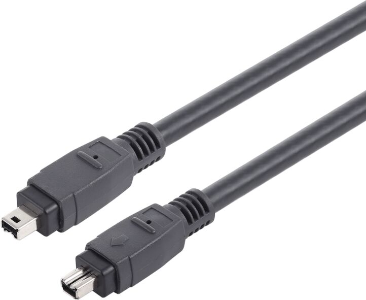 Firewire kaapeli  IEEE 1394 4-pin uros - 4-pin uros, 3m Firewire kaapeli  IEEE 1394 4-pin uros - 4-pin uros, 3m