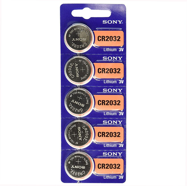 Sony CR2032 nappiparistot, 5 kpl Sony CR2032 nappiparistot, 5 kpl