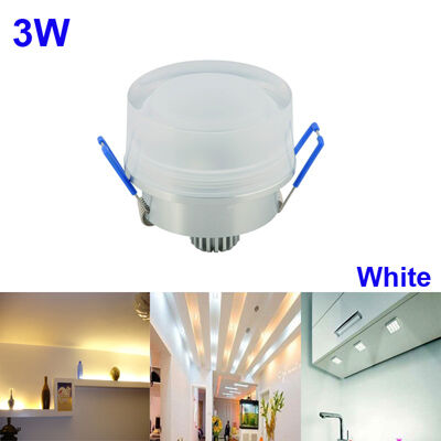 3W / 240LM energiaa säästävä LED-hehkulamppu alumiinikannalla (valkoinen)