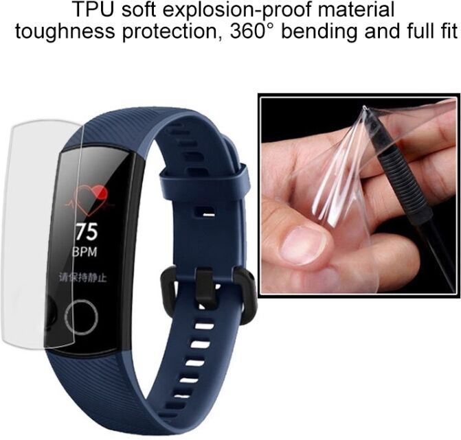 Tarvike Huawei Honor Band 4 näytön suojakalvo Tarvike Huawei Honor Band 4 näytön suojakalvo