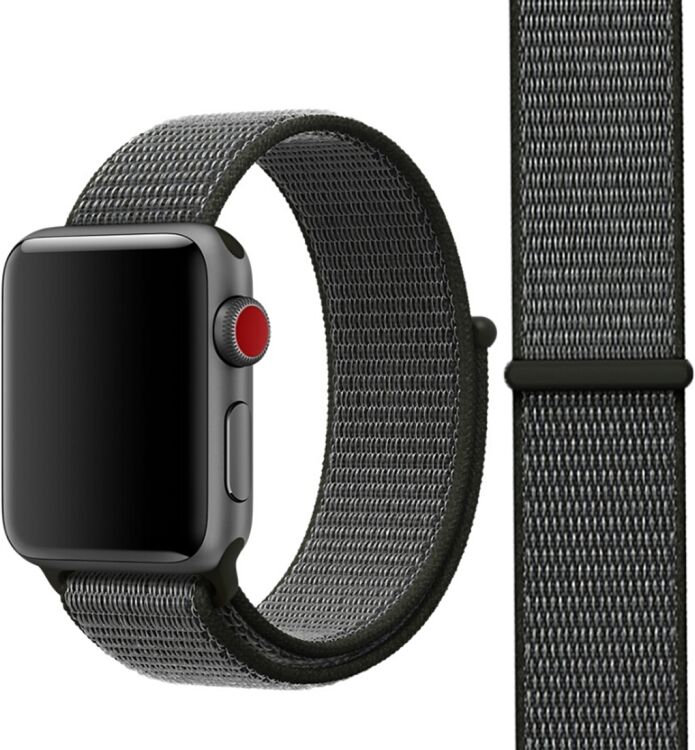 Tarvike Apple Watch 44 mm kellon ranneke  (Harmaa) Tarvike Apple Watch 44 mm kellon ranneke  (Harmaa)